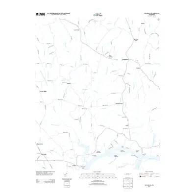 2013 Map of Thurman, 2013 Print