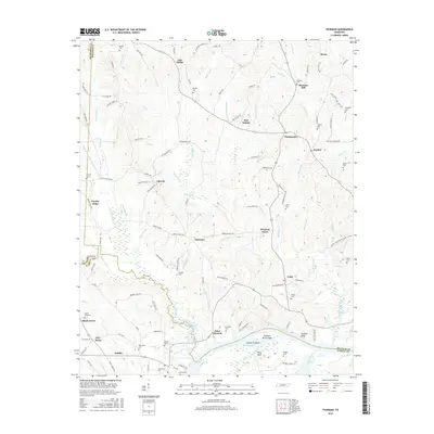 2016 Map of Thurman, 2016 Print
