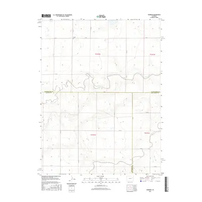 2016 Map of Thurman, 2016 Print