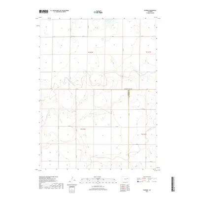2019 Map of Thurman, 2019 Print
