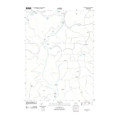 2010 Map of Tiadaghton, 2010 Print