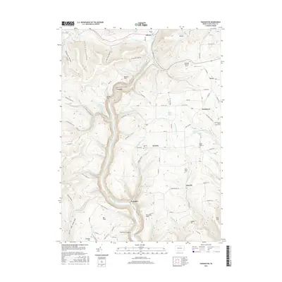 2016 Map of Tiadaghton, 2016 Print