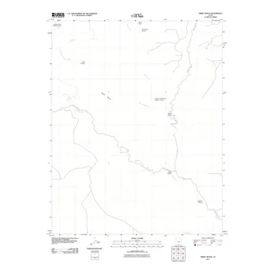 2011 Map of Tibbet Bench, 2011 Print