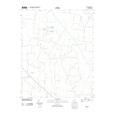 2010 Map of Tibbs, 2010 Print