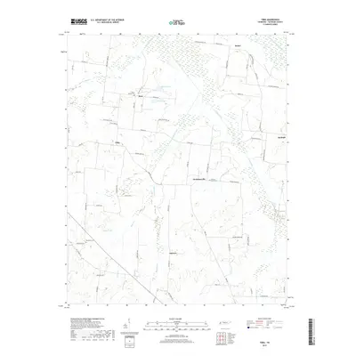 2019 Map of Tibbs, 2019 Print