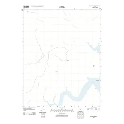 2011 Map of Ticaboo Mesa, 2011 Print
