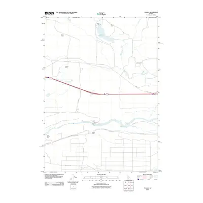 2010 Map of Ticeska, 2010 Print