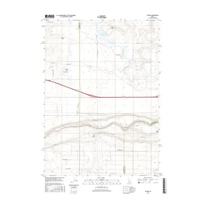 2017 Map of Ticeska, 2017 Print