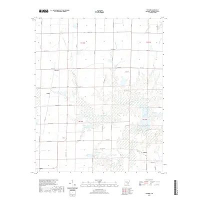 2020 Map of Tichnor, 2020 Print