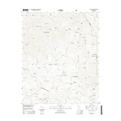 2014 Map of Tickanetley, 2014 Print