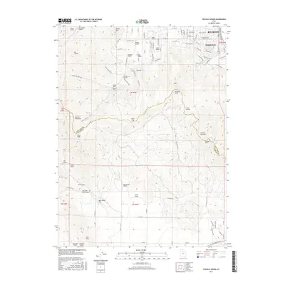 2017 Map of Tickville Spring, 2017 Print