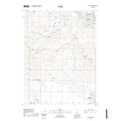 2020 Map of Tickville Spring, 2020 Print