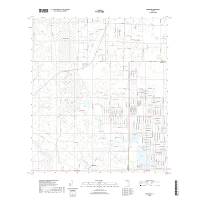 2018 Map of Tidewater, 2018 Print