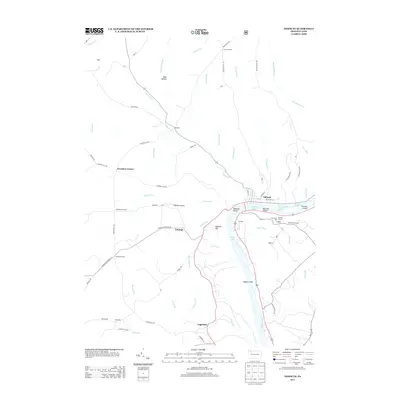 2013 Map of Tidioute, 2013 Print