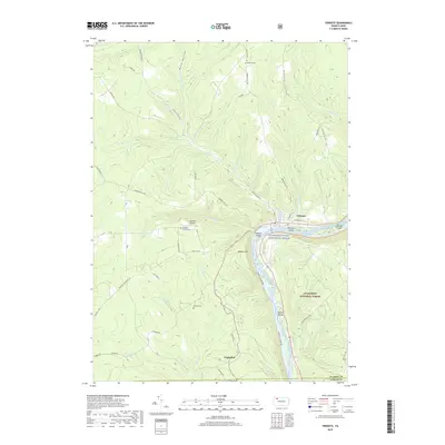 2019 Map of Tidioute, 2019 Print