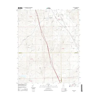 2015 Map of Tie Plant, 2015 Print