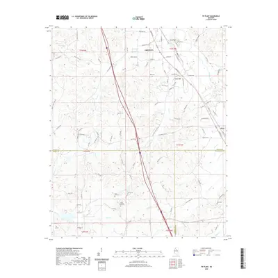 2020 Map of Tie Plant, 2020 Print