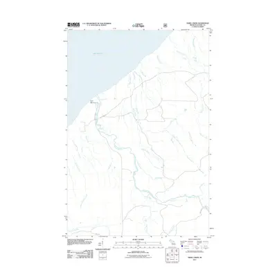2011 Map of Tiebel Creek, 2011 Print