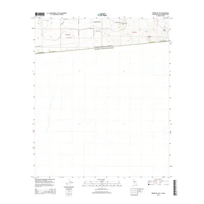 2015 Map of Tierra del Sol, 2015 Print