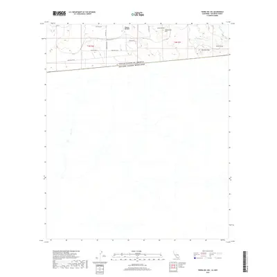 2018 Map of Tierra del Sol, 2018 Print