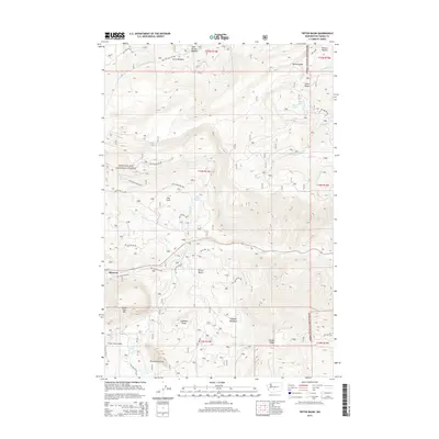 2014 Map of Tieton Basin, 2014 Print