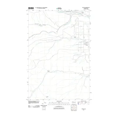 2011 Map of Tieton, 2011 Print