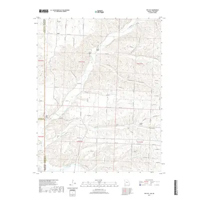 2017 Map of Tiff City, 2017 Print