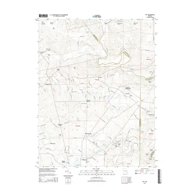 2015 Map of Tiff, 2015 Print