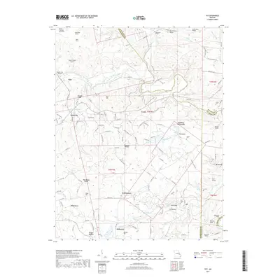 2017 Map of Tiff, 2017 Print