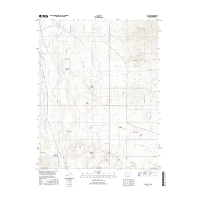 2016 Map of Tiffany, 2016 Print
