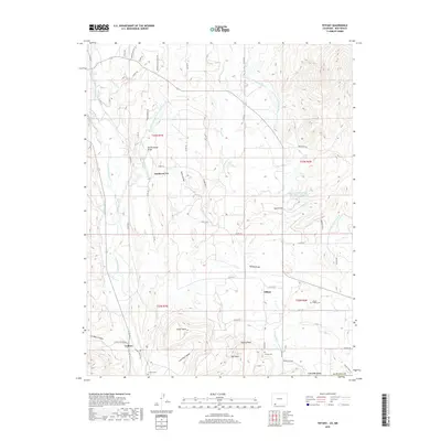 2019 Map of Tiffany, 2019 Print