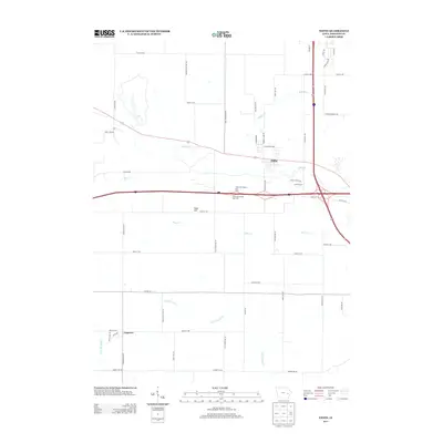 2013 Map of Tiffin, 2013 Print