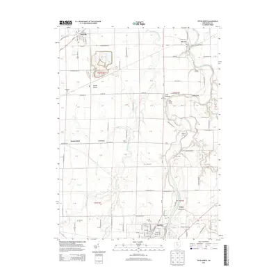 2013 Map of Tiffin North, 2013 Print