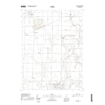 2019 Map of Tiffin North, 2019 Print