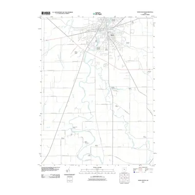 2010 Map of Tiffin South, 2010 Print