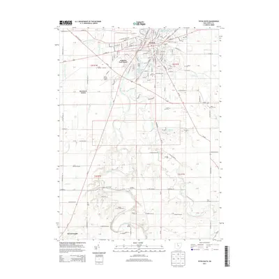 2013 Map of Tiffin South, 2013 Print