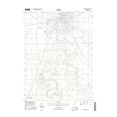 2016 Map of Tiffin South, 2016 Print