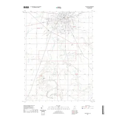 2019 Map of Tiffin South, 2019 Print