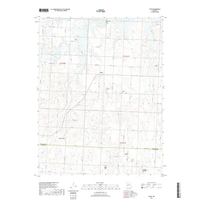 2017 Map of Tiffin, 2017 Print