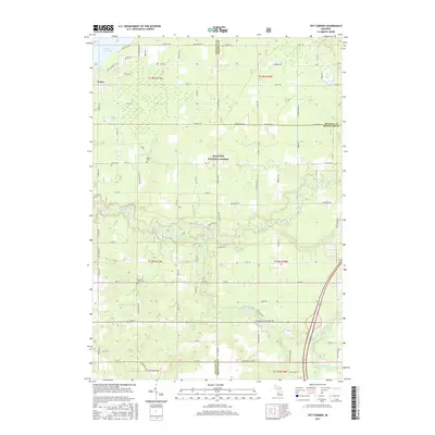 2017 Map of Tift Corner, 2017 Print