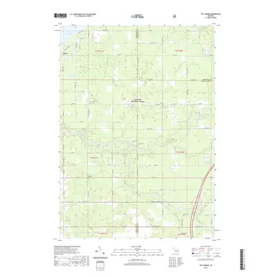 2019 Map of Tift Corner, 2019 Print