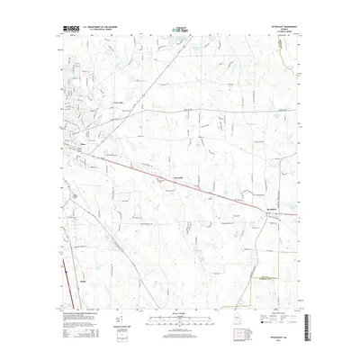2014 Map of Tifton East, 2014 Print