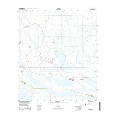 2015 Map of Tiger Island, 2015 Print