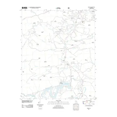2011 Map of Tiger, 2011 Print