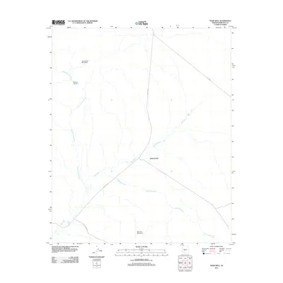 2011 Map of Tiger Well, 2011 Print