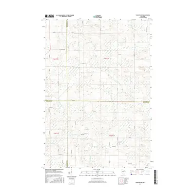 2015 Map of Tigerton NW, 2015 Print