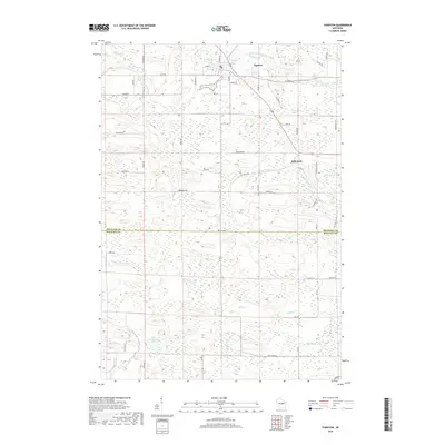 2018 Map of Tigerton, 2018 Print