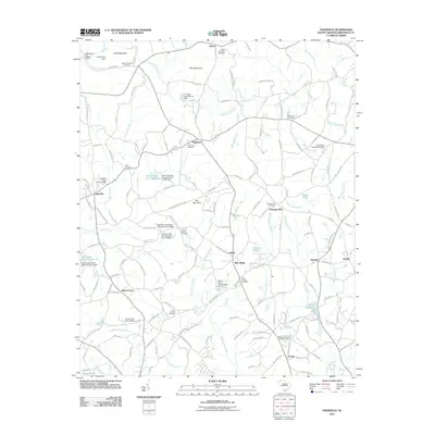 2011 Map of Tigerville, 2011 Print