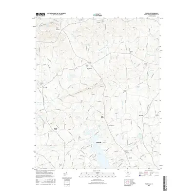 2017 Map of Tigerville, 2017 Print