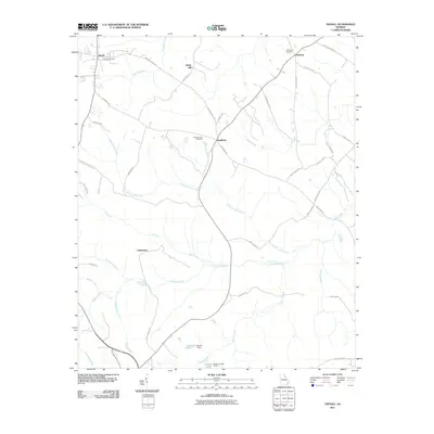 2011 Map of Tignall, 2011 Print